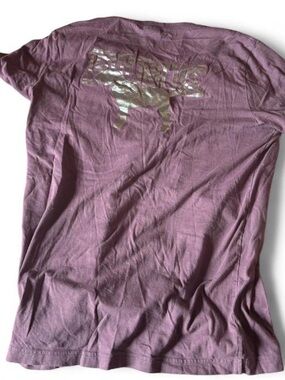 PINK Victoria's Secret Short Sleeve Tee with Metallic Dog Logo